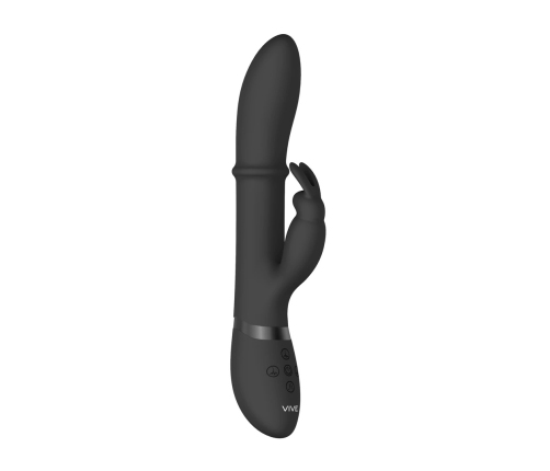 Halo - Ring Rabbit Vibrator - Black