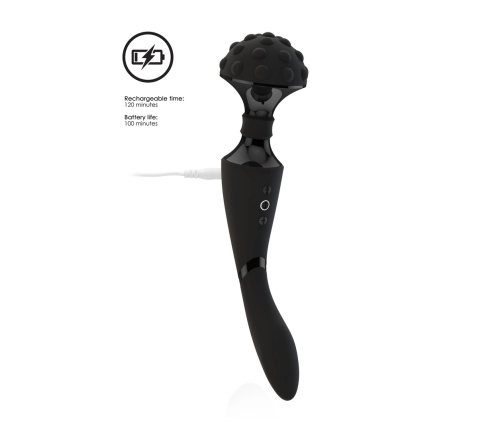 Shiatsu - Bendable Massager Wand - Black