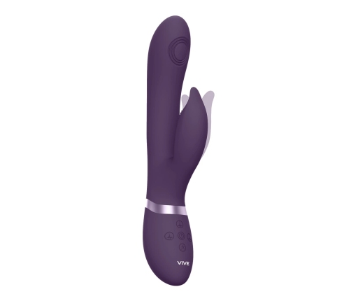 Aimi - Pulse Wave  Vibrating G-Spot Rabbit - Purple