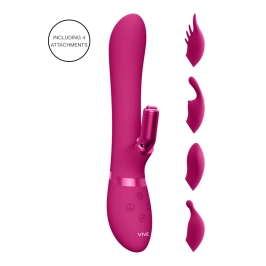 Chou - G-Spot Rabbit  Clitoral Stimulator - Pink