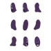 Hana - Pulse Wave Finger Vibrator - Purple