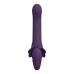 Satu - Pulse-Wave and Vibrating Strapless Strapon - Purple