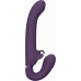 Satu - Pulse-Wave and Vibrating Strapless Strapon - Purple