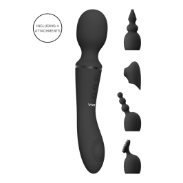 Nami - Pulse Wave  Vibrating Wand - Black