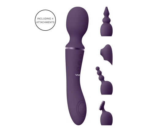 Nami - Pulse Wave  Vibrating Wand - Purple