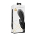 Taka - Inflatable and Vibrating Rabbit Vibrator - Black