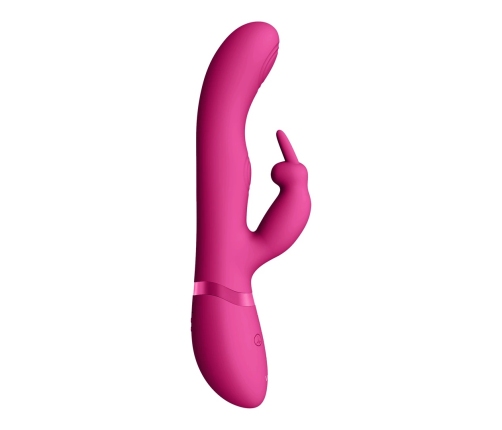 May - Dual Pulse-Wave  Vibrating C-spot  G-Spot Rabbit - Pink