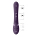 May - Dual Pulse-Wave  Vibrating C-spot  G-Spot Rabbit - Purple