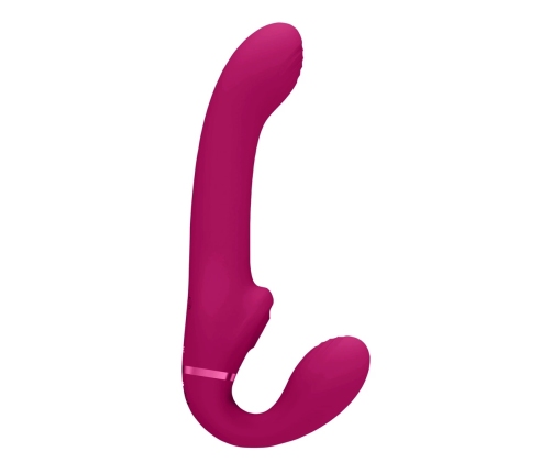 Ai - Dual Vibrating  Air Wave Tickler Strapless Strapon