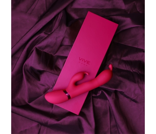 Gada - Vibrating Bunny Ear G-Spot Rabbit with Pulse Wave Shaft