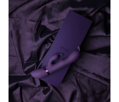 Gada - Vibrating Bunny Ear G-Spot Rabbit with Pulse Wave Shaft