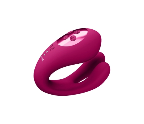 Yoko - Triple Action Vibrator Dual Prongs with Clitoral Pulse Wave