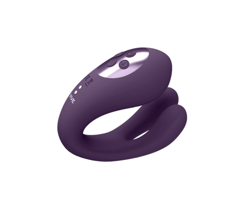 Yoko - Triple Action Vibrator Dual Prongs with Clitoral Pulse Wave