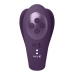 Yoko - Triple Action Vibrator Dual Prongs with Clitoral Pulse Wave