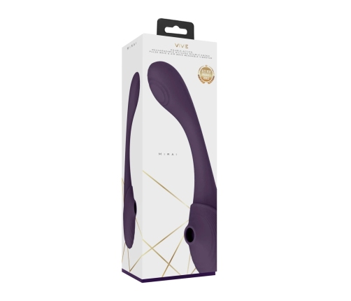 Mirai - Double Ended Pulse Wave  Air Wave Bendable Vibrator