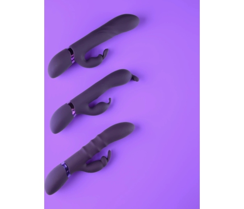 Nari - Vibrating and Rotating Beads, G-Spot Rabbit - Purple