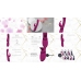 Mika - Triple Motor - Vibrating Rabbit with Innovative G-Spot Flapping Stimulator - Pink