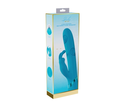 VIVE Mimi Multi-Action G-Spot Intimate Machine, Blue, Medical Silicone