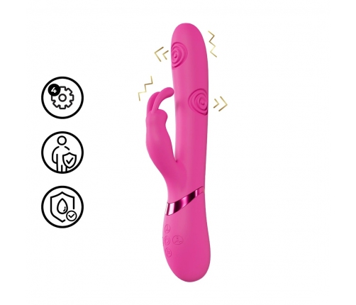 VIVE Mimi Vibrating & Tapping Intimate Device Pink, Triple Motor, USB VIVE Mimi Vibrating & Tapping Intimate Device Pink, Triple Motor, USB