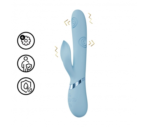 VIVE Fronda Blue - Multi-Motor G-Spot & Clitoral Intimate System VIVE Fronda Blue - Multi-Motor G-Spot & Clitoral Intimate System