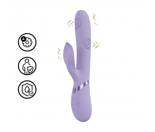 VIVE Fronda Intimate Wellness Device G-Spot & Clitoral System Lavender VIVE Fronda Intimate Wellness Device G-Spot & Clitoral System Lavender