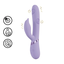 VIVE Pallina Lavender Multi-Function Intimate Stimulator IPX6 USB F1 Motors