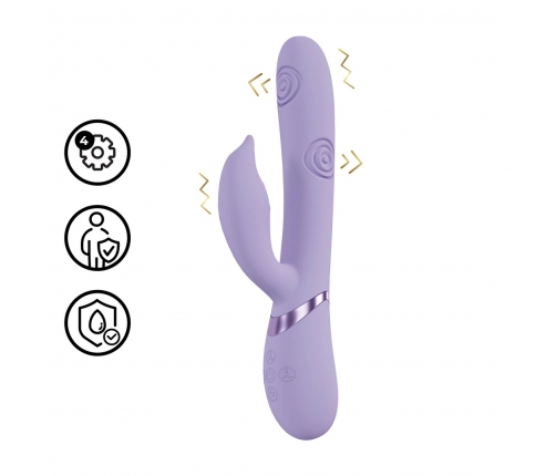 VIVE Pallina Lavender Multi-Function Intimate Stimulator IPX6 USB F1 Motors VIVE Pallina Lavender Multi-Function Intimate Stimulator IPX6 USB F1 Motors
