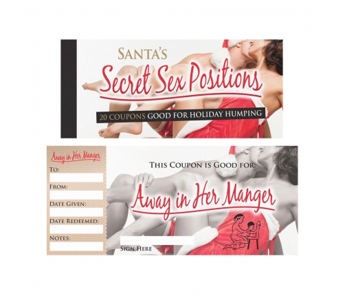 Kheper Games Santa's Secret Position - 20 Creative Holiday Coupons