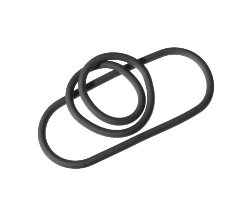 Silicone Slim Wrap Ring - Cockring / Ball Strap - 9 / 22 cm