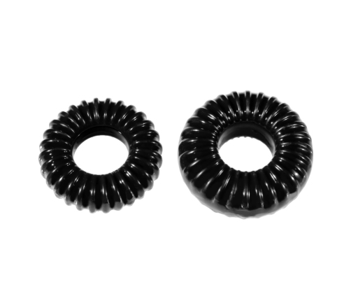 PF Blend Premium Stretch Ribbed Ring - Cockring Set