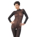 Catsuit with Lace Collar S/M