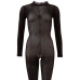 Catsuit with Lace Collar S/M