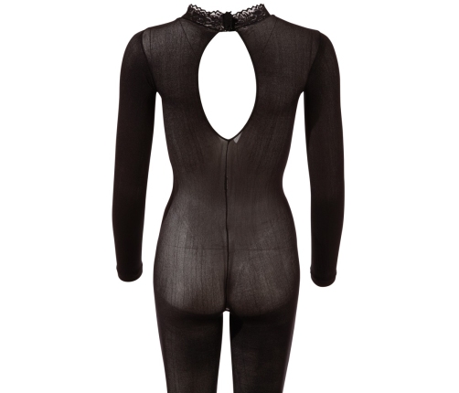 Catsuit with Lace Collar S/M