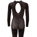 Catsuit with Lace Collar S/M